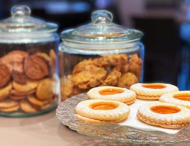 Biscotti con la marmellata