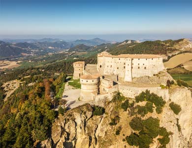 The fortress of San Leo